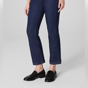 SPANX Kick flare, dark wash Denim Jeans 1X